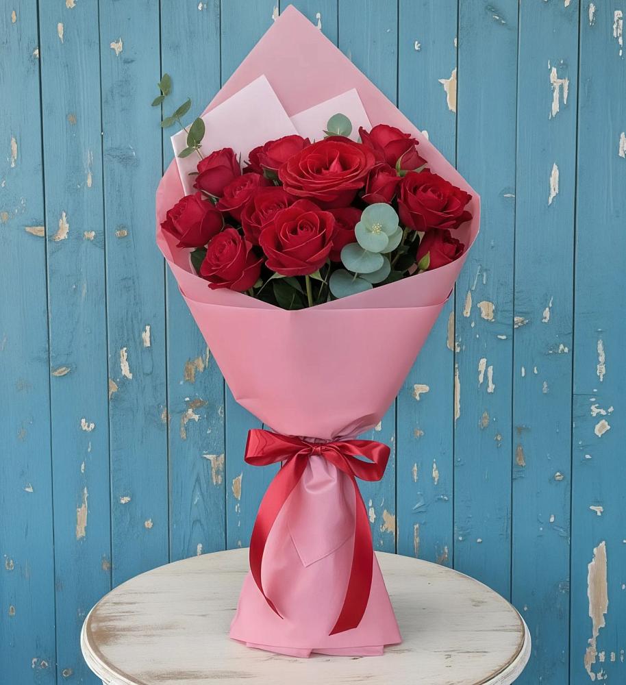 Букет цветов из: Розы в Васильково