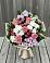 Букет цветов из: Альстромерии, Гвоздики, Розы и Хризантемы в Васильково