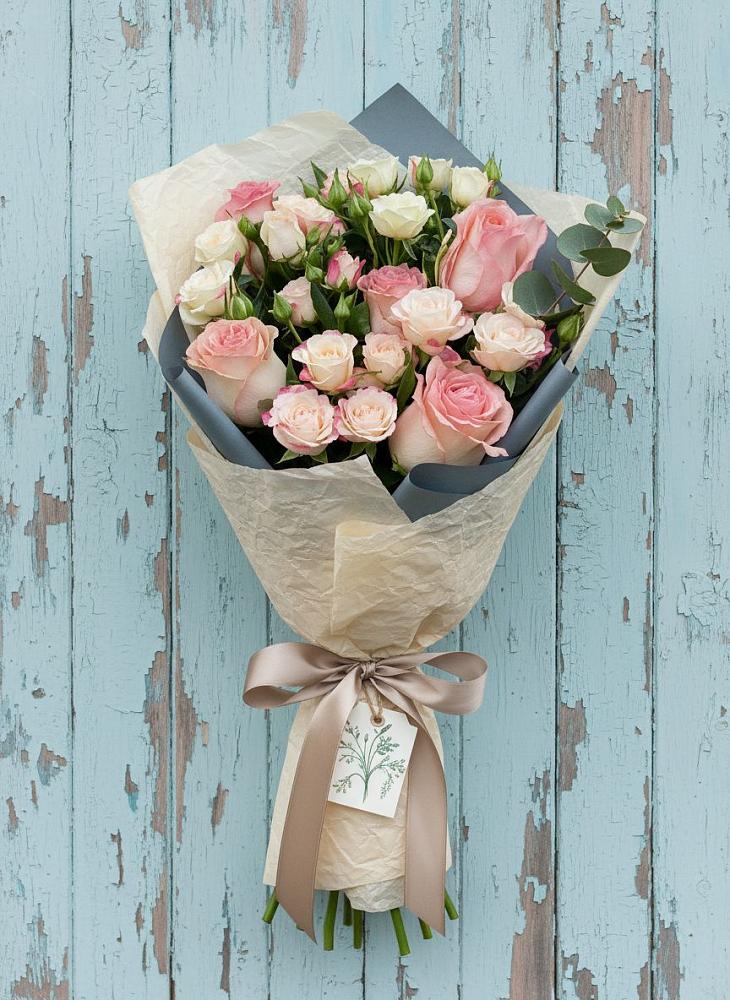 Букет цветов из: Розы в Васильково