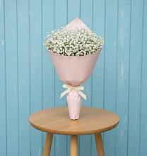 Букет цветов из:  Гипсофила в Васильково