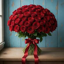 Букет Красные розы Блэк Меджик в Васильково