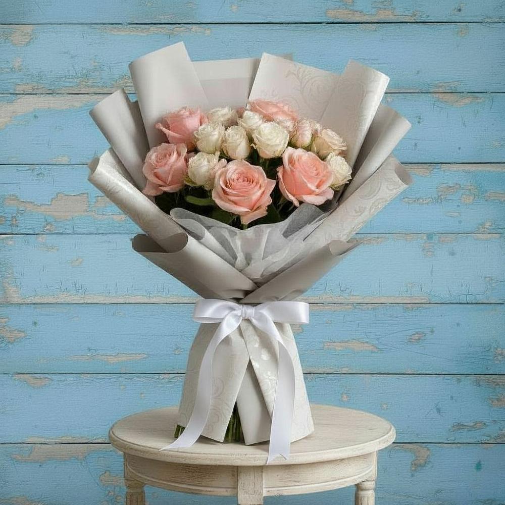 Букет цветов из: Розы в Васильково