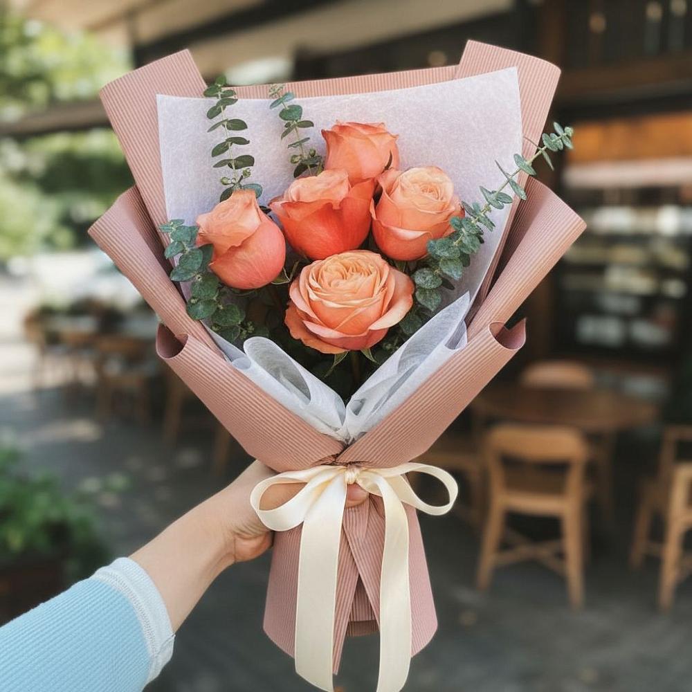 Букет цветов из: Розы в Васильково