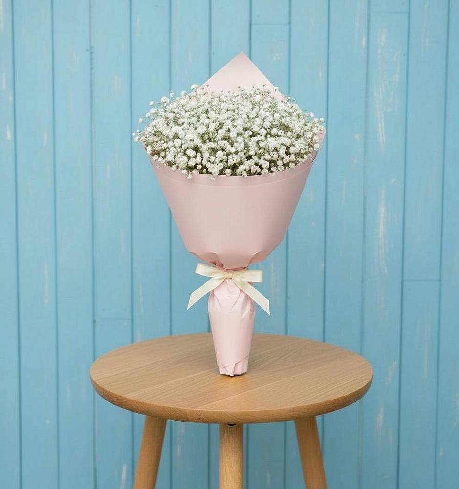 Букет цветов из: Гипсофила в Васильково