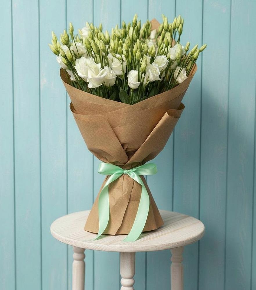 Букет цветов из: Лизиантусы в Васильково