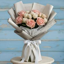 Букет цветов из:  Розы в Васильково