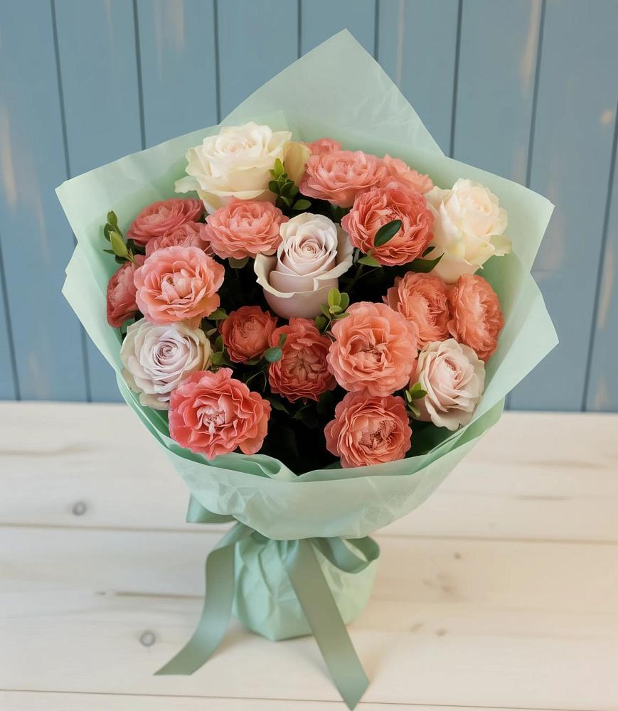 Букет цветов из: Розы в Васильково