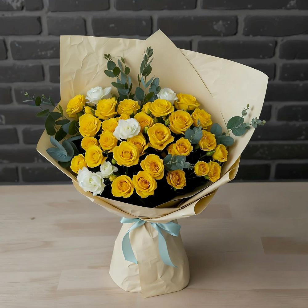 Букет цветов из: Розы в Васильково