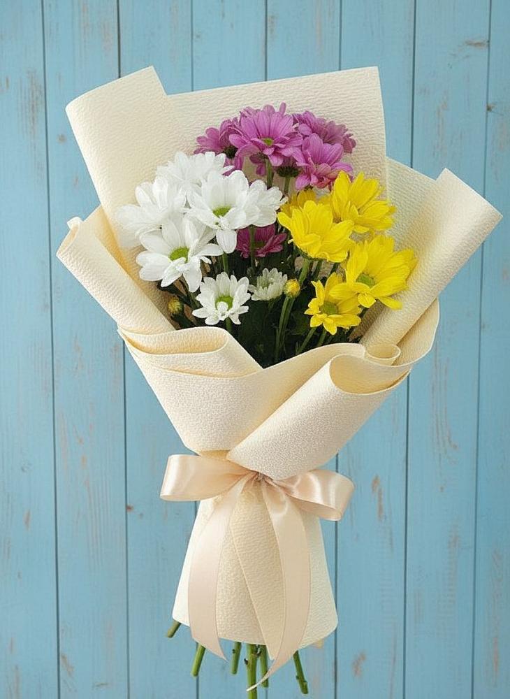 Букет цветов из: Хризантемы в Васильково
