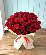 Букет 29 Красных роз в Васильково