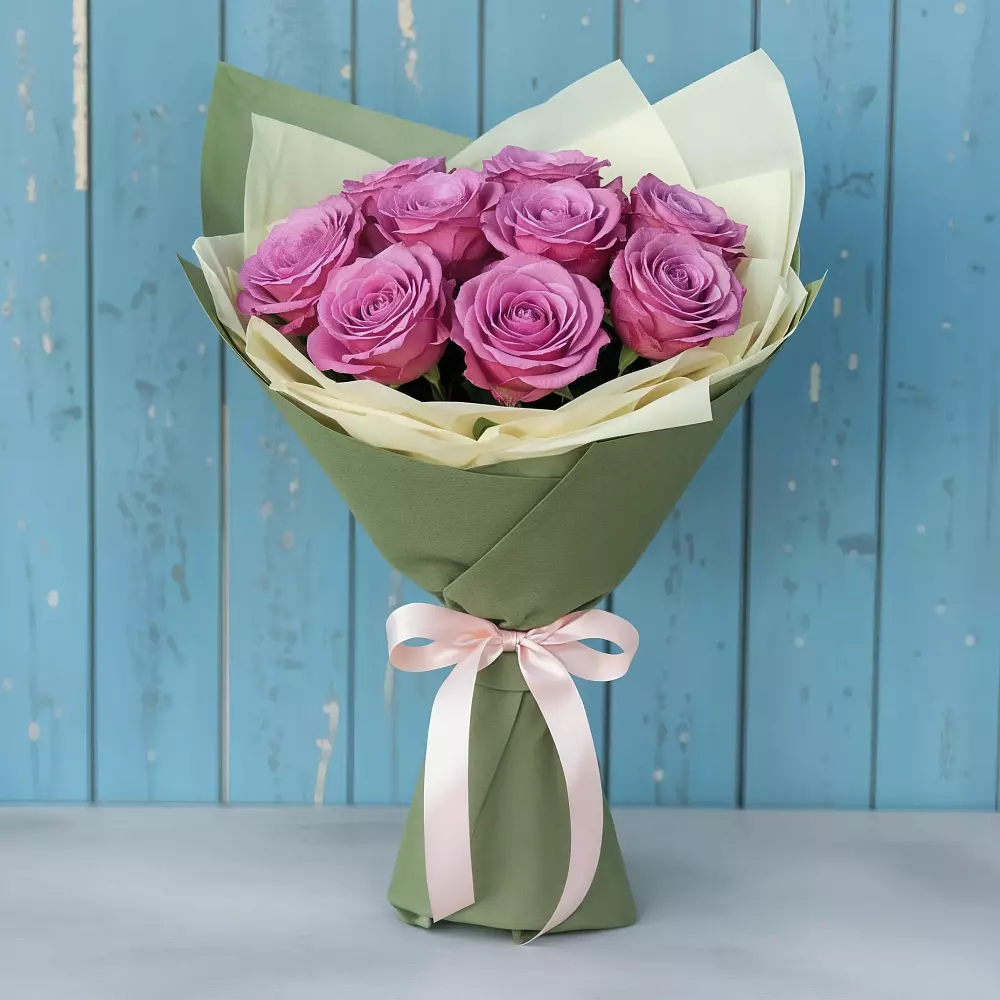 Букет Розы Фёрст Леди в Васильково