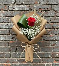 Букет цветов из:  Розы #REPLACE_PRED# Васильково