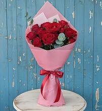 Букет цветов из:  Розы в Васильково