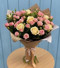 Букет цветов из:  Розы в Васильково