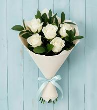 Букет цветов из:  Розы в Васильково