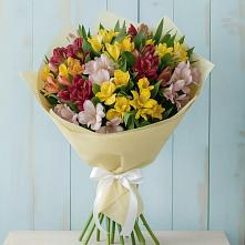Букет цветов из:  Альстромерии в Васильково