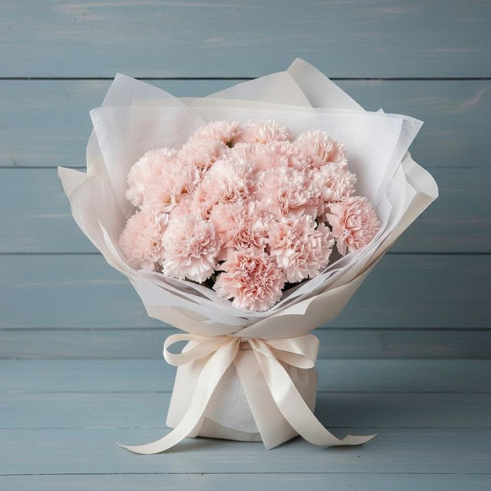 Букет цветов из: Гвоздики в Васильково