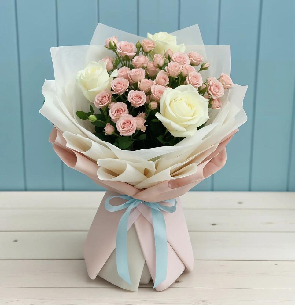 Букет цветов из: Розы в Васильково