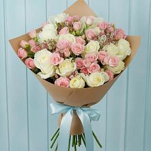 Букет цветов из:  Розы в Васильково